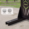 Lucktree 72''H x 48''W Freestanding Metal Privacy Screen with Stable Legs