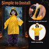 Halloween Animated Life Size Scary Boy with Light Up Eyes