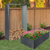 Lucktree Galvanized Raised Garden Bed