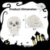 Lucktree Halloween Fire Pit Skull Ceramic