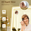 Lucktree 32" x 22" Large Makeup Mirror with 10X Magnify Mirror