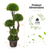 Lucktree Artificial Cypress Topiary Ball Tree - LucktreeUS