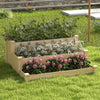 Lucktree 3-Tier Raised Garden Bed, Tiered Planter Box