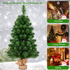 3 FT Entryway Artificial Christmas Tree with 96 Branch Tips