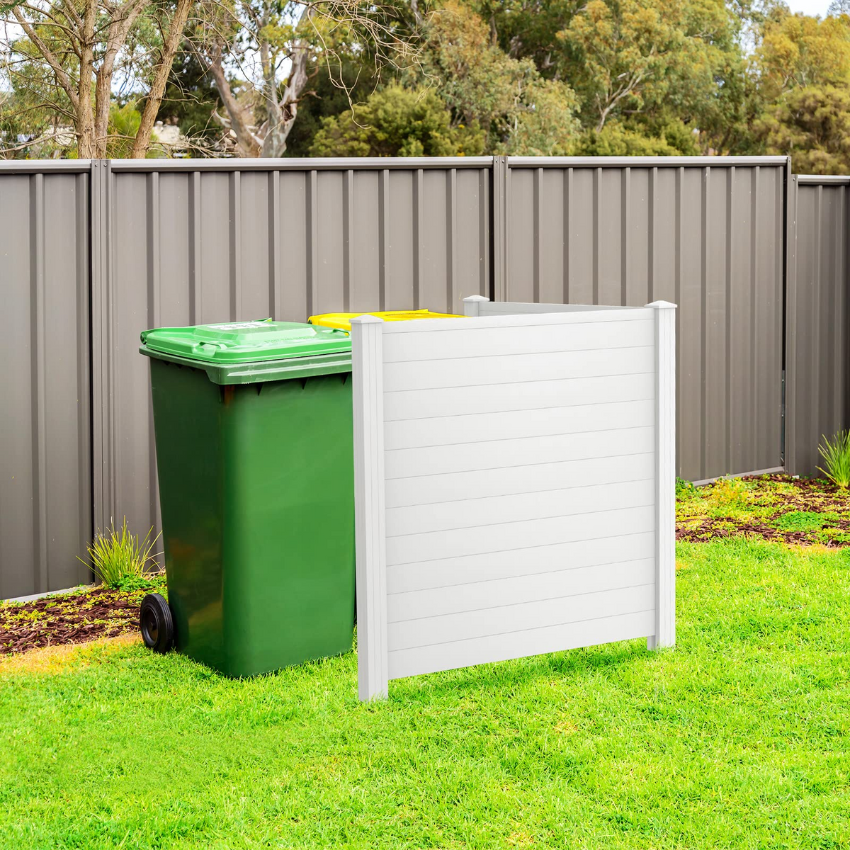 Trash Can Enclosure with 3 Stakes - LucktreeTrash Can Enclosure with 3 Stakes - Lucktree
