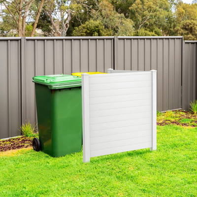Trash Can Enclosure with 3 Stakes - LucktreeTrash Can Enclosure with 3 Stakes - Lucktree