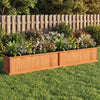 Lucktree Outdoor Raised Garden Bed Set of 1/2 (40” x 13” x 12”)