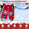 Lucktree Lighted Christmas Penguins & Igloo Decorations