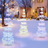 Lucktree 7 FT Lighted Spiral Christmas Tree
