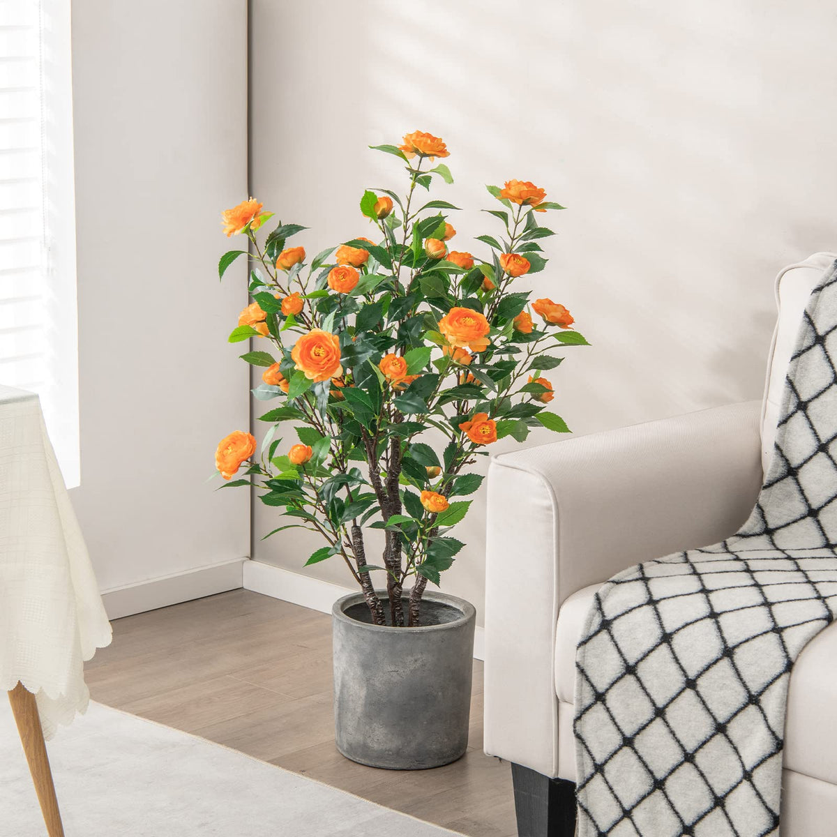 40" Artificial Camellia Tree - Lucktree