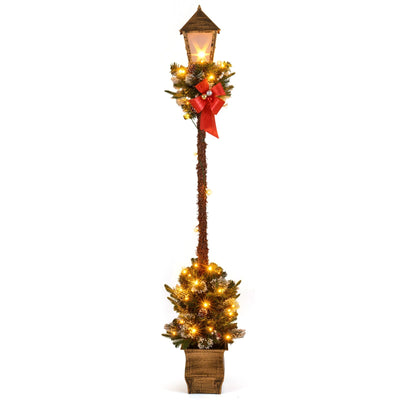 Lucktree 6.1 FT Christmas Pre-lit Street Lamp