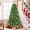 10/7.5/6.5/6/9/4.5/4 FT Artificial Christmas Tree w/ Easy-Setup Hinges, Unlit