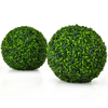 Lucktree 2 PCS 15.7 Inch Artificial Boxwood Topiary Balls - LucktreeUS
