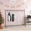 Lucktree 10-Hook Christmas Stocking Holder Stand on Wheels
