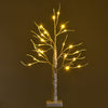 Lucktree 2FT Lighted Birch Tree, Artificial Small Tree White Christmas Tree - LucktreeUS
