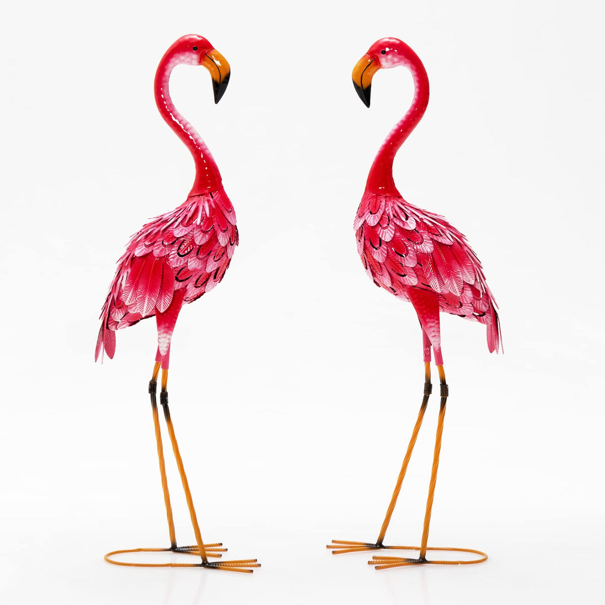 Lucktree Flamingo Garden Statues Set of 2