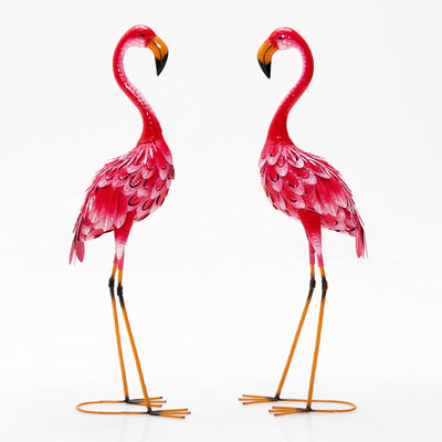 Lucktree Flamingo Garden Statues Set of 2