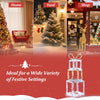 Lucktree Stacked Lighted Gift Boxes Set of 3 Pre-Lit Christmas Present Box Lights