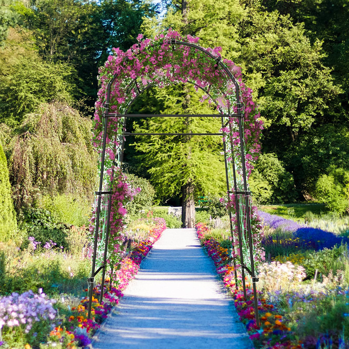 Garden Arch Trellis for Climbing Plants - Lucktree