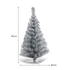 Lucktree 3ft Silver Pencil Christmas Tree, Artificial Slim Tree - LucktreeUS