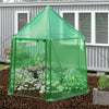 Lucktree 6.5 x 5.7 x 6.3 FT Greenhouse Portable Walk in Outdoor Hot House Tent