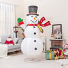 Lucktree 6 FT Lighted Christmas Snowman