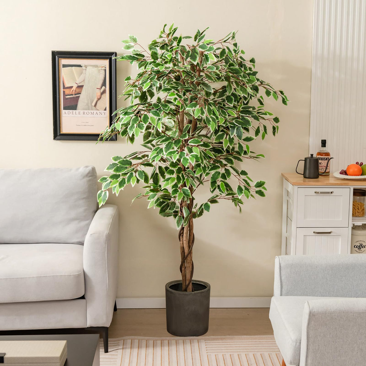 Lucktree Artificial Ficus Tree