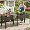 Lucktree 6 x 2 FT Raised Garden Bed with Legs