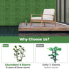 Lucktree 12PCS 20" x 20" Artificial Boxwood Panels Garden Privacy Fence Screen
