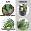 Lucktree 3.5 Feet Tall Potted Artificial Palm Tree for Indoor Outdoor