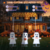 Lucktree Set of 3 Lighted Halloween Decorations Outdoor/Indoor