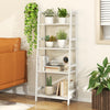 Lucktree 4-Tier Bamboo Plant Stand Flower Pots Holder Display Shelf, 47.5"