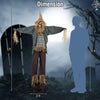 Lucktree 7 FT Halloween Decoration Animated Standing Scarecrow