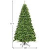 Lucktree 7.5 Ft Artificial Christmas Tree