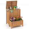 Lucktree Outdoor Planter with Storage Box