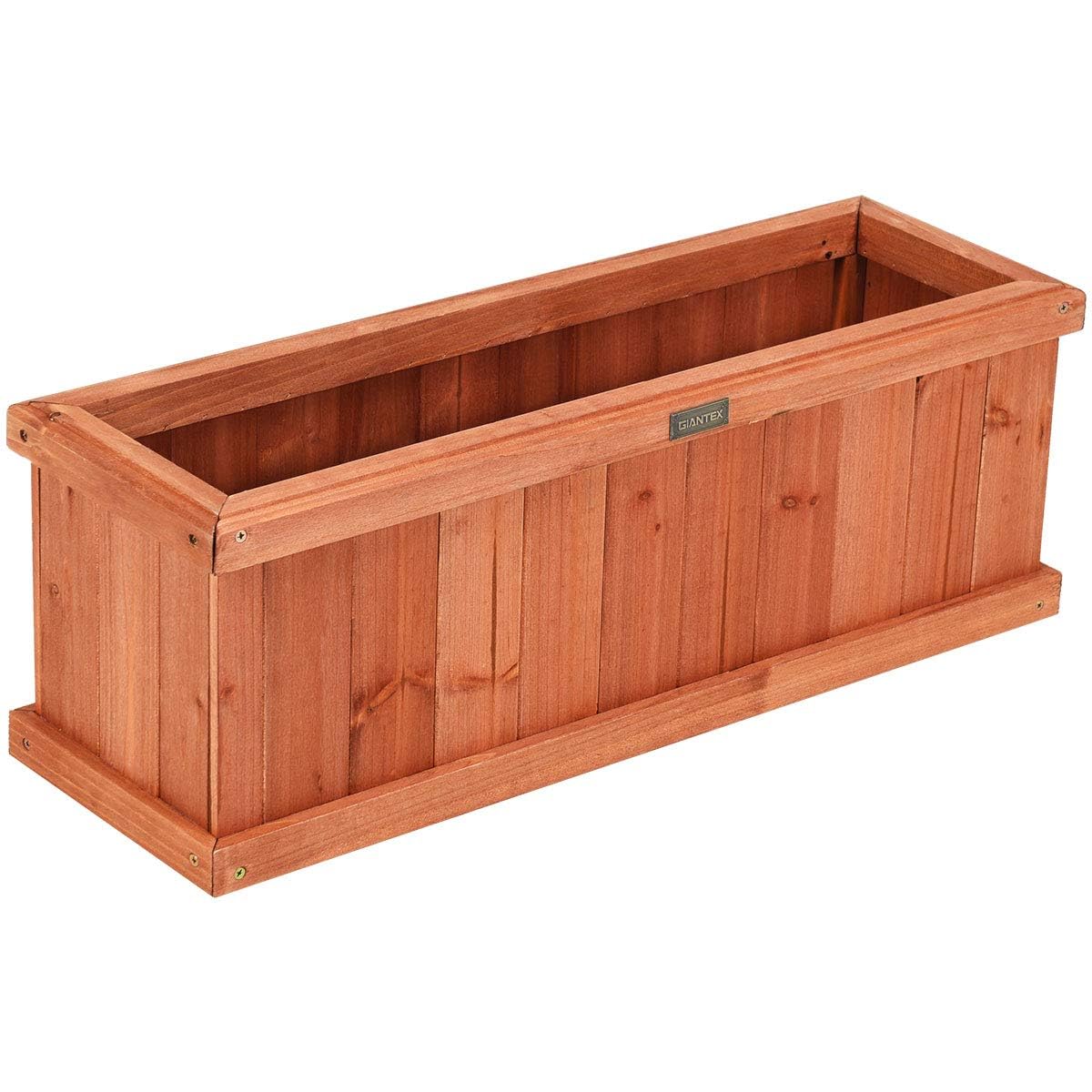 Lucktree Raised Garden Bed Set of 2 for Flower Vegetable Herbs