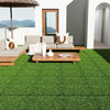 Lucktree 12” x 12” Pack of 30 Fake Grass Turf Tiles Set