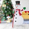Lucktree 5 FT Pop-up Lighted Christmas Snowman