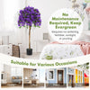 Lucktree 53” Bougainvillea Artificial Tree with 576 Flowers