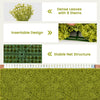 Lucktree 12PCS 20" x 20" Grass Wall Panels Backdrop, Garden Privacy Fence Screen, 33.3 Sq.ft Artificial Moss Wall Panels