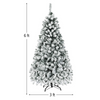 Lucktree 6ft Pre-Lit Artificial Christmas Tree - LucktreeUS