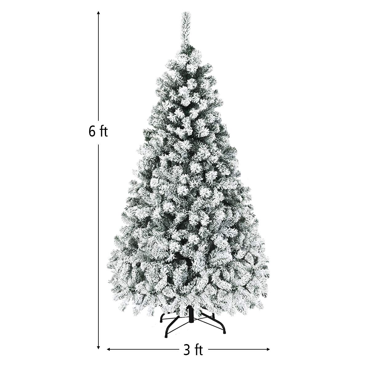 Lucktree 6ft Pre-Lit Artificial Christmas Tree - LucktreeUS