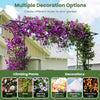 Lucktree Metal Garden Arbor with Trellis