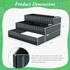 Lucktree 3 Tier Raised Garden Bed
