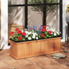 Lucktree Outdoor Raised Garden Bed 28” x 10” x 10” Pine Wood Planter Box