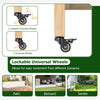 Lucktree 47”x23”x33” Wood Planter Box