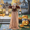 Lucktree Halloween Animatronic, Talking Zombie Maid in Lantern