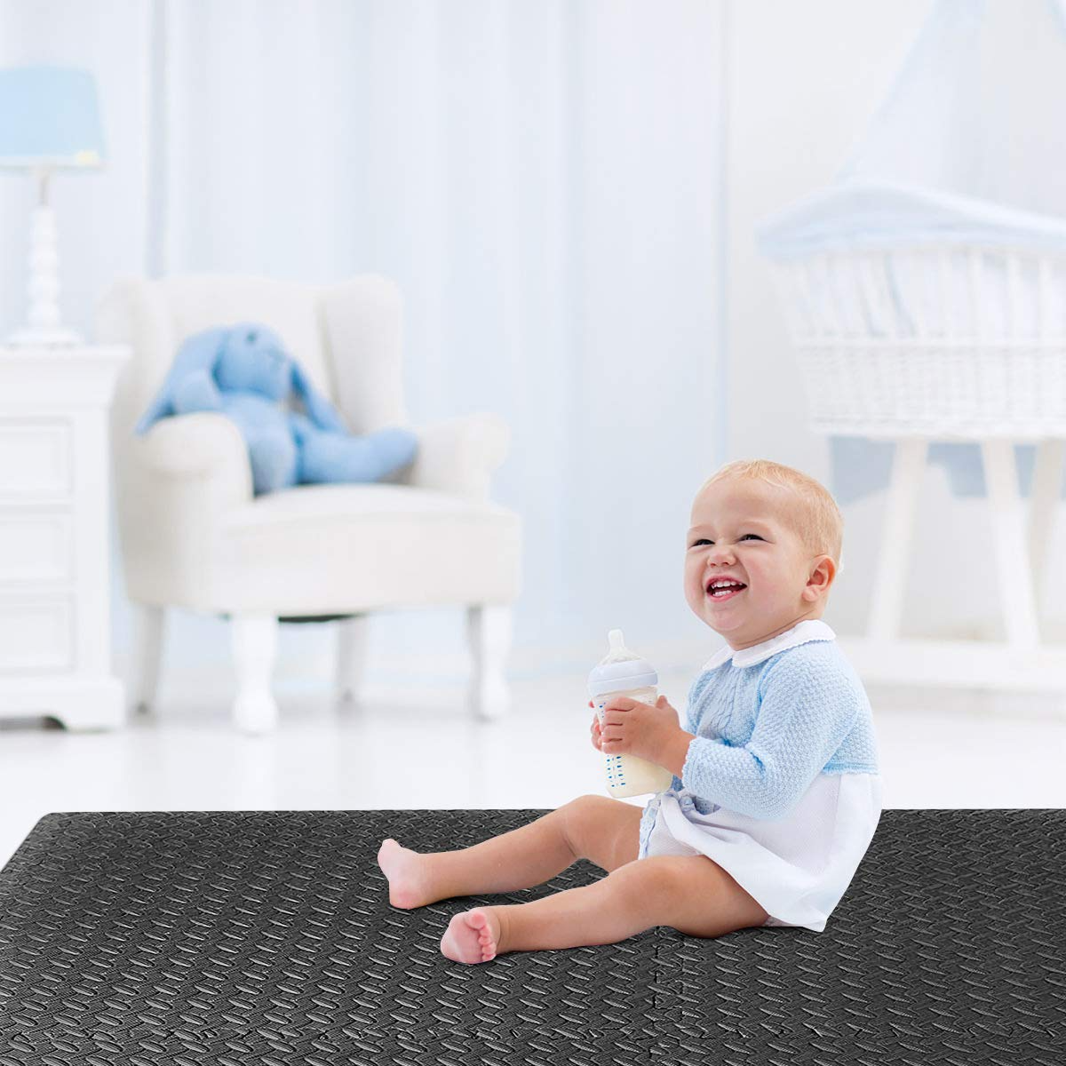 12 Pieces EVA Exercise Floor Mats - Lucktree