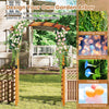 Lucktree Wooden Wedding Arch for Ceremony Party