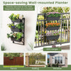Lucktree Vertical Raised Garden Bed, Hanging & Wall-Mounted Planter Garden Boxes